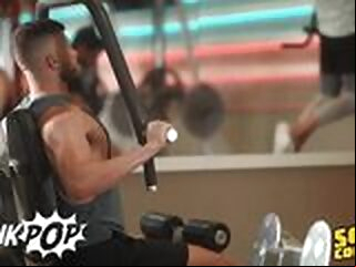 Sneaky Josh Catches Devy & JC Fucking In The Gym Showers And Silently Gets Off Watching Them - TWINKPOP josh gay sneaky
